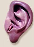 sculpture of ear