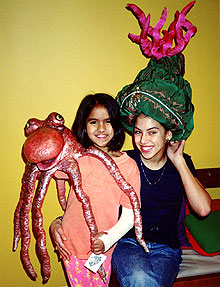 girls with octopus